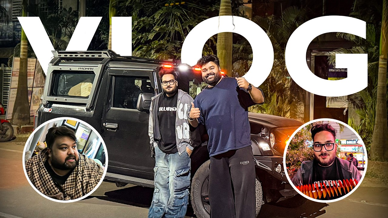 Delhi To Mumbai In Thar | Back To S8UL Gaming House🚀 Vlog #76 