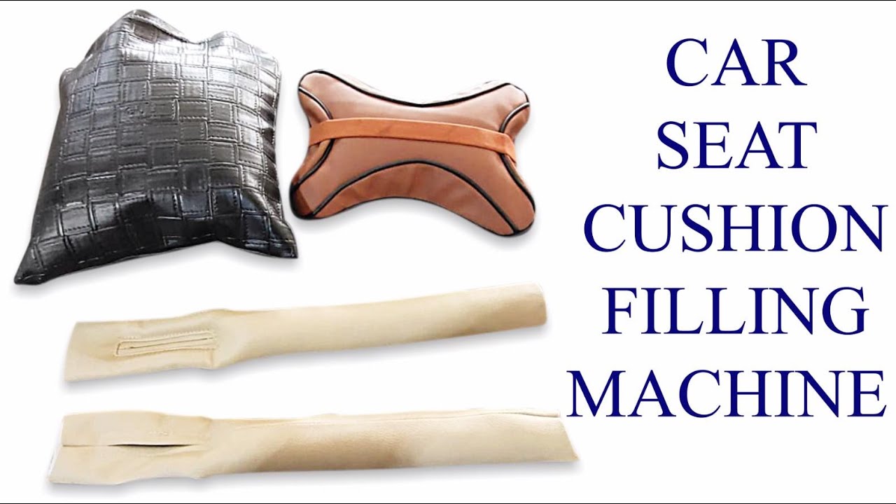 Multipro Car seat cushion, pillow, hand rest fiber filling stuffing machine
