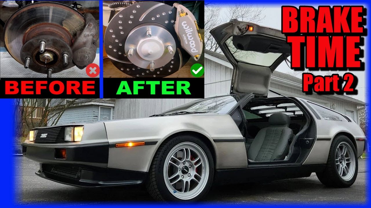 DeLorean Brake Upgrade + BIG News!!