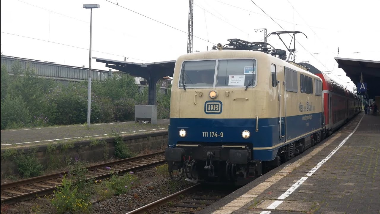 Züge in Wanne Eickel HBF (FULL HD)