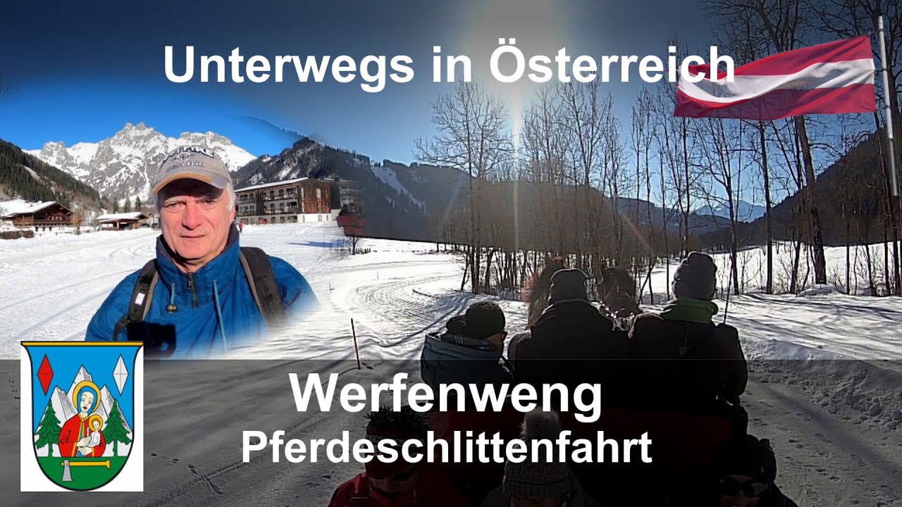 Werfenweng: Pferdeschlittenfahrt im Winterwunderland (Salzburg)