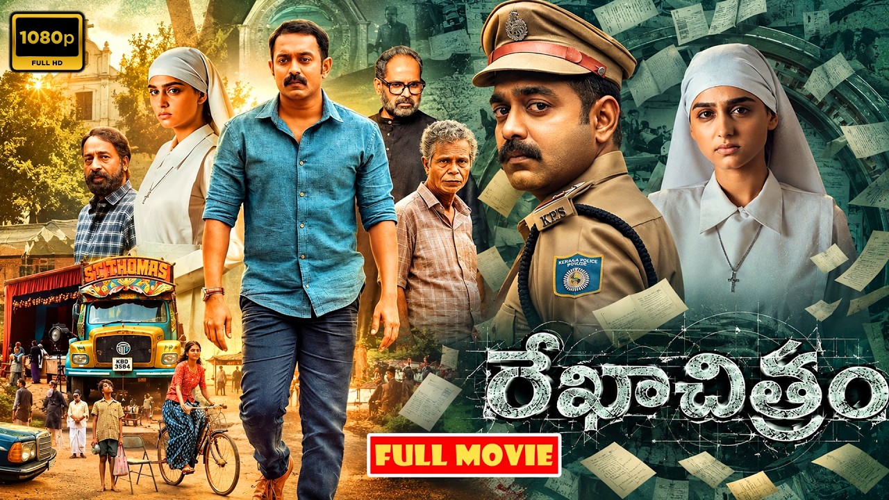 Rekhachithram || Anaswara Rajan And Asif Ali Telugu Crime Thriller HD Movie || @JordaarMovies ​
