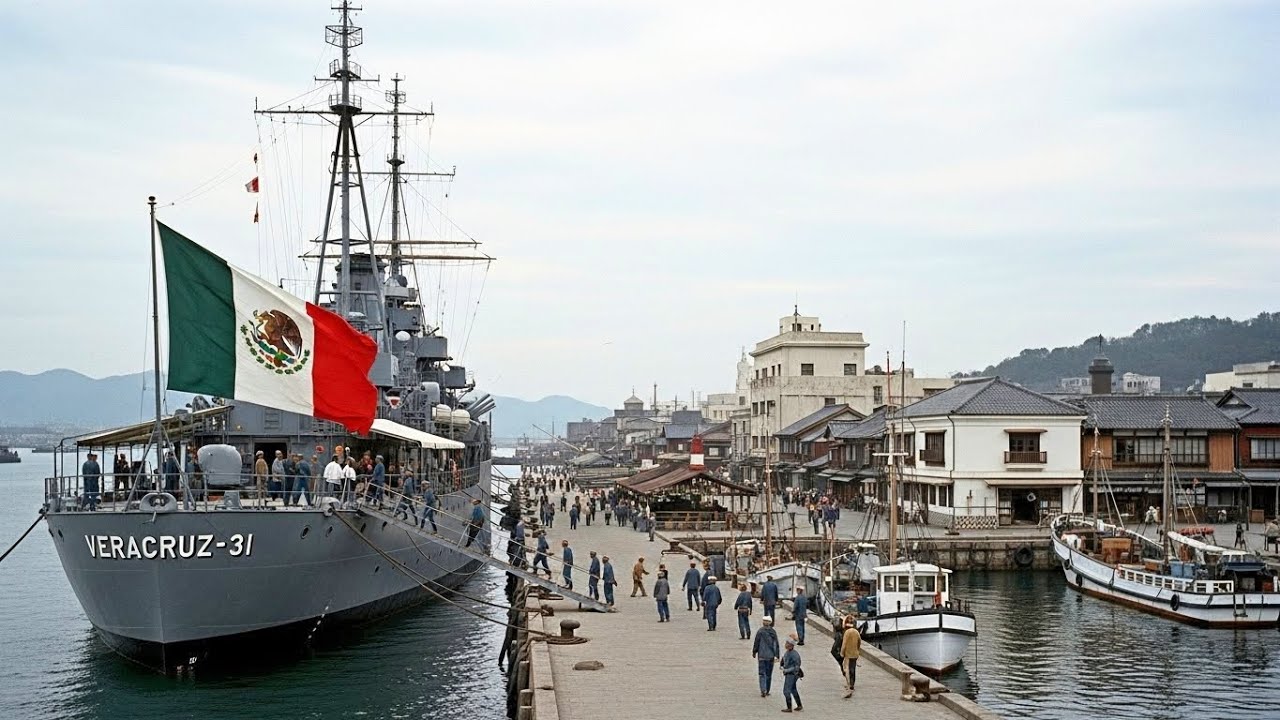 Comandantes Japoneses se Despreciaron del Barco Mexicano, Hasta que el Veracruz-31 Volteó el Juego