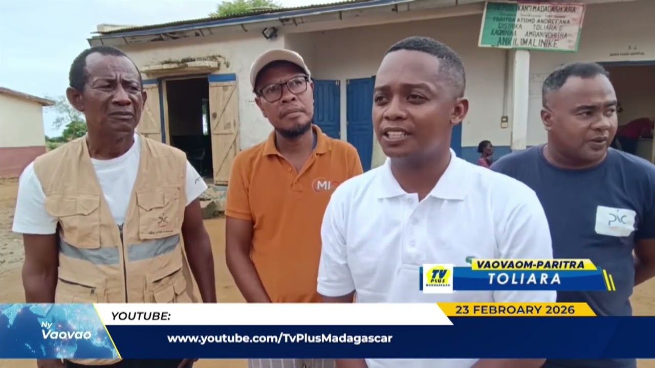 NY VAOVAOM-PARITRA DU 23 FEVRIER 2026 BY TV PLUS MADAGASCAR