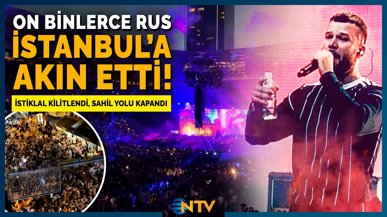 Yasaklı Sanat&ccedil;ı İstanbul'da Sahne Aldı, Binlerce Turist Konsere Akın Etti | NTV