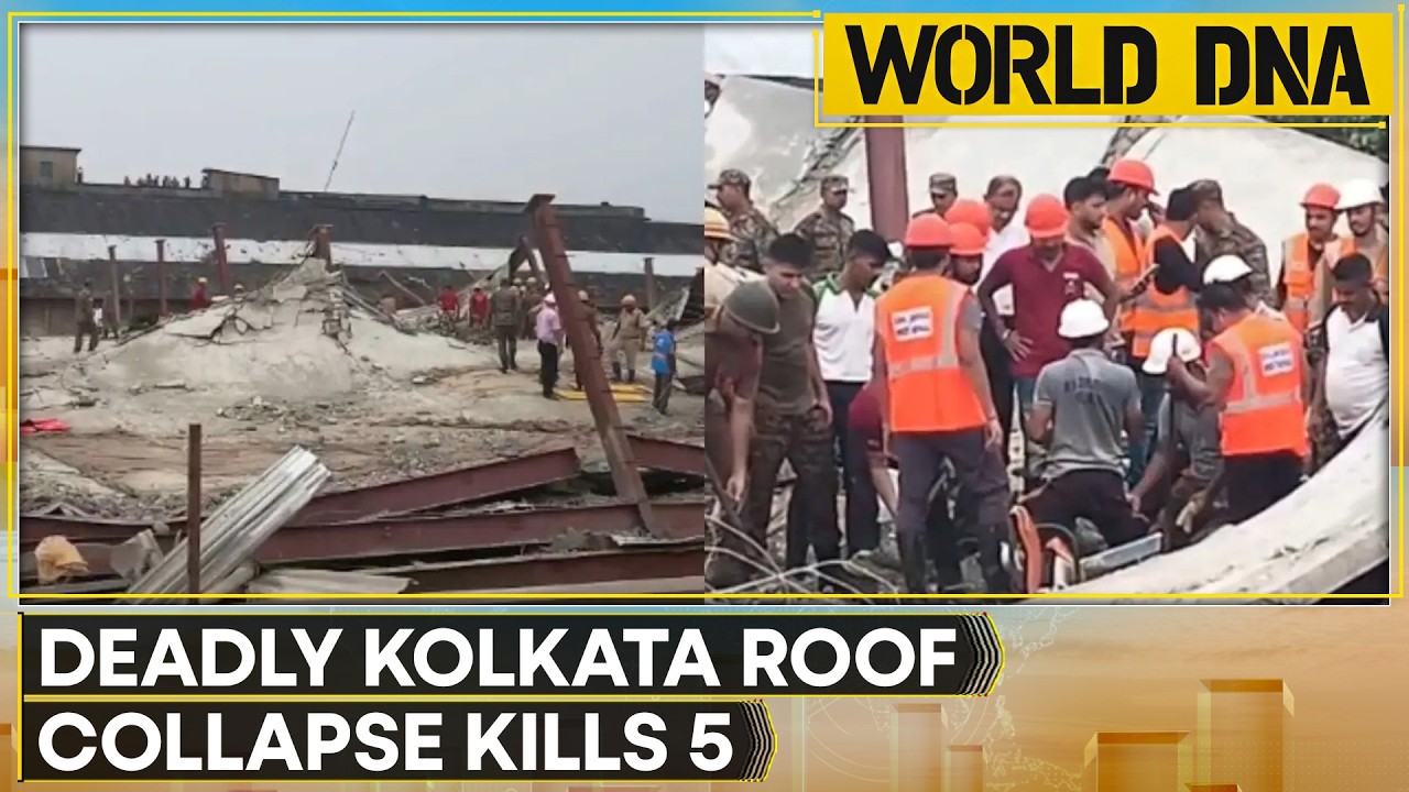 Kolkata Warehouse Collapse: Kolkata Roof Collapse: 5 Dead, Dozens Injured | WION World DNA