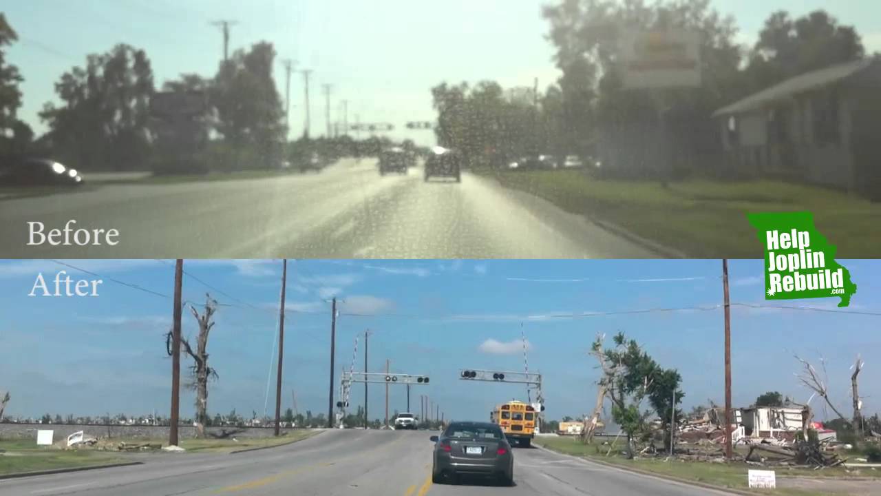 Before & After Joplin Tornado