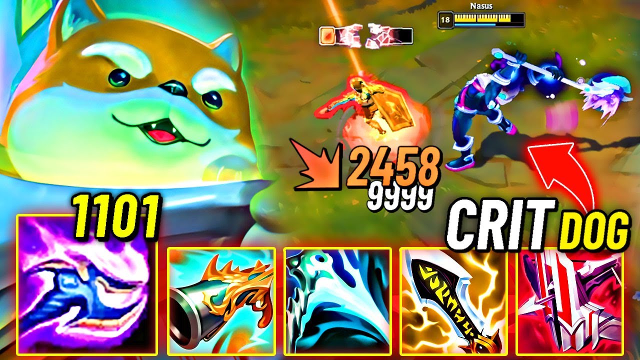 Sooo 100% CRIT NASUS is beyond BROKEN (2500 CRITS)