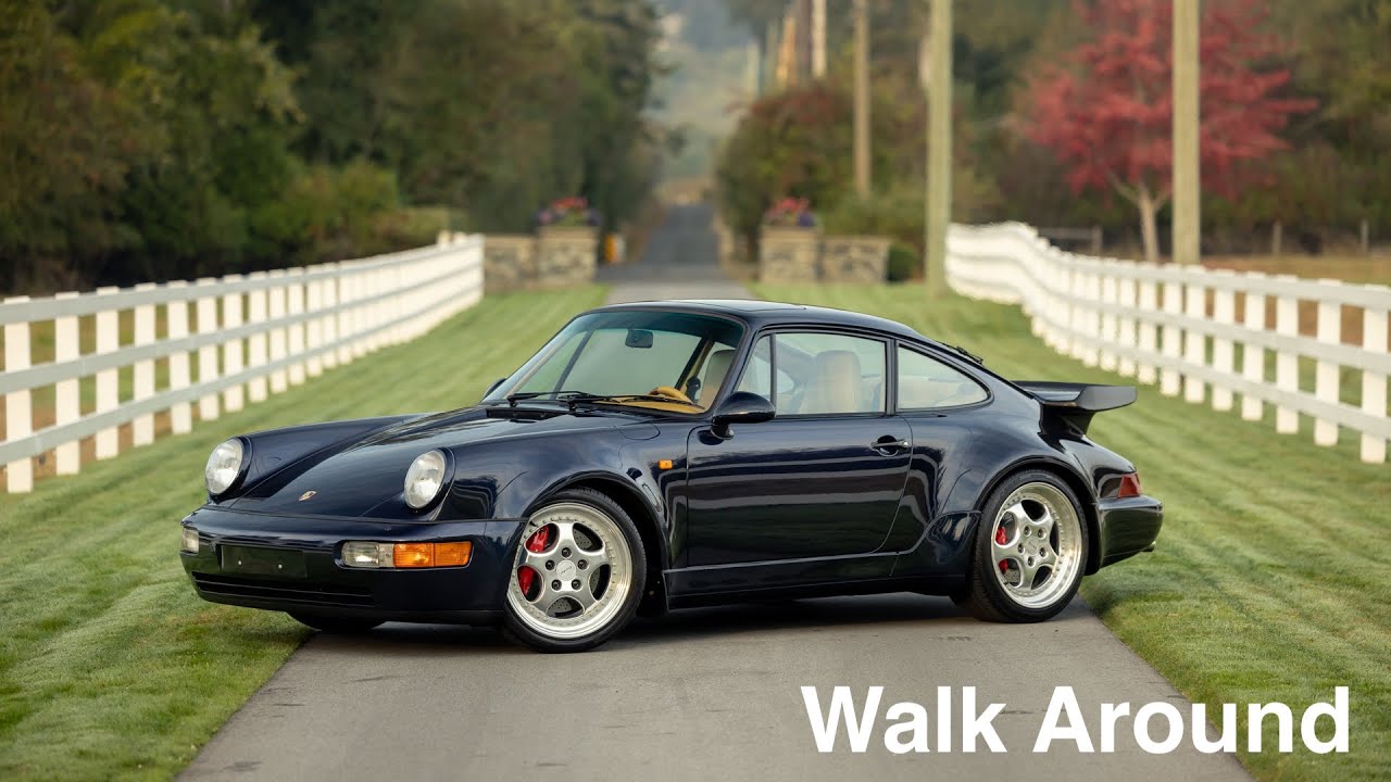 Обзор Porsche 911 Turbo 3.6 1993 года ~ Silver Arrow Cars Ltd