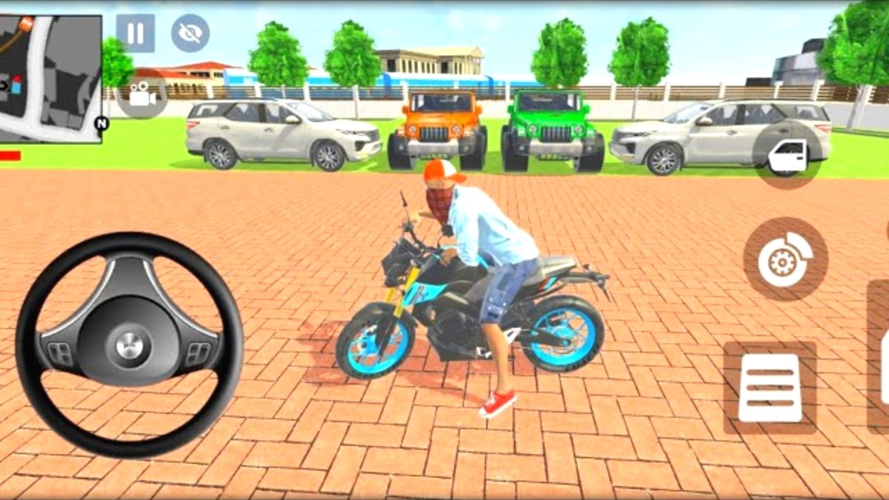 😍Car Bike Game: Franklin Order In Indian Black Car And drives A Indian Police SUV Game🎯 Must watch
