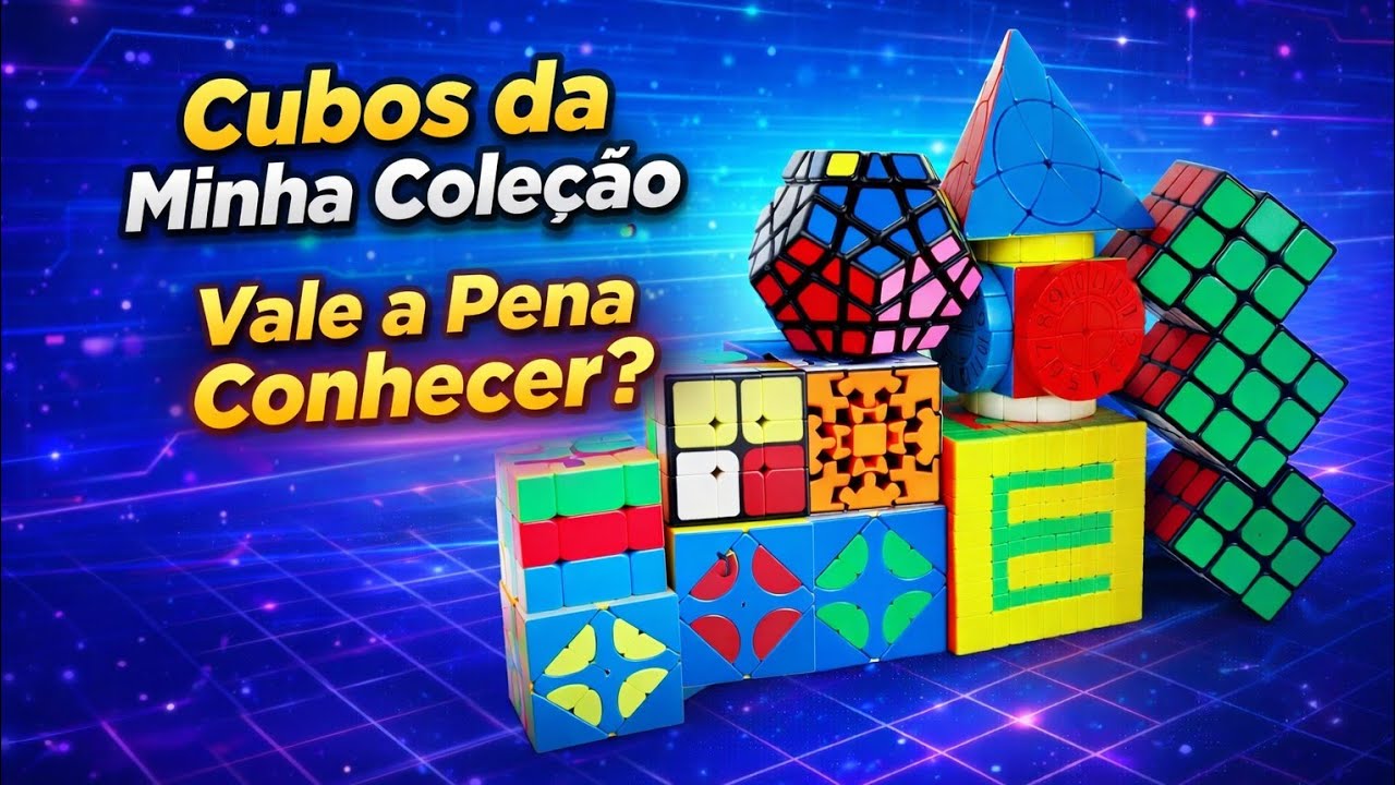 Cubos Mágicos Diferentes da Minha Coleção | Vale a Pena Conhecer?