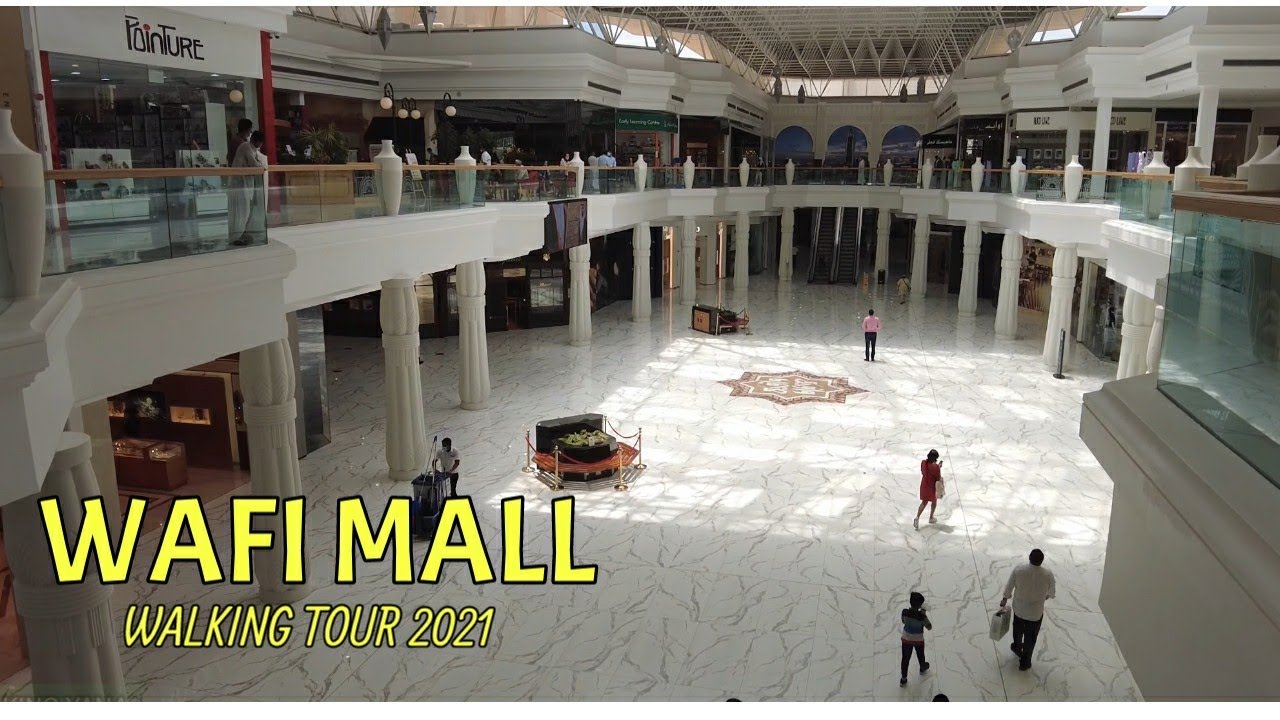 Empty malls in Dubai during COVID-19 pandemic