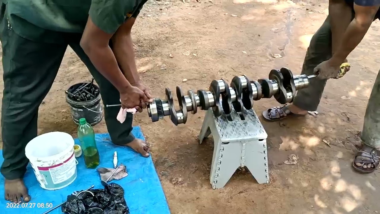 VOLVO Excavator Excavator EC210B Prime Engine Assemble - Part 2