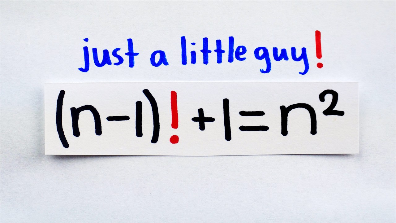 Cute lil' Factorial Equation 🤗