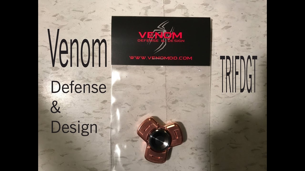Fidget Spinner Testing and Review - VENOM Defense & Design TRIFDGT