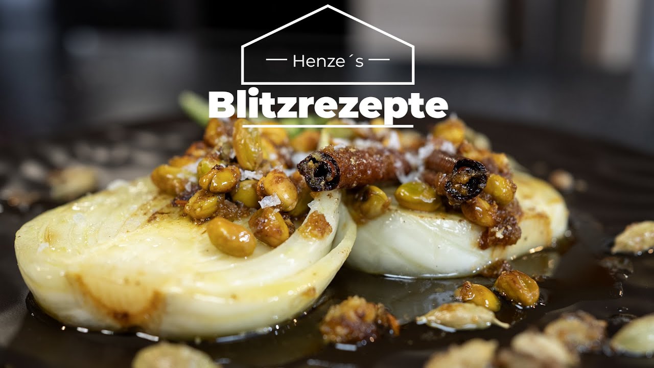 ⚡  HENZES BLITZREZEPTE EXPRESS | Karamellisierter Fenchel mit Ingwer und Orange