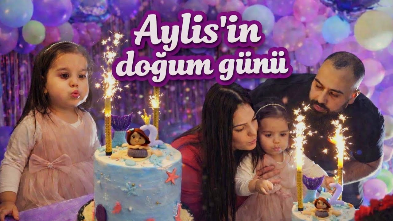 Aylis'in 2 yaş doğum günü partisi! 🌸