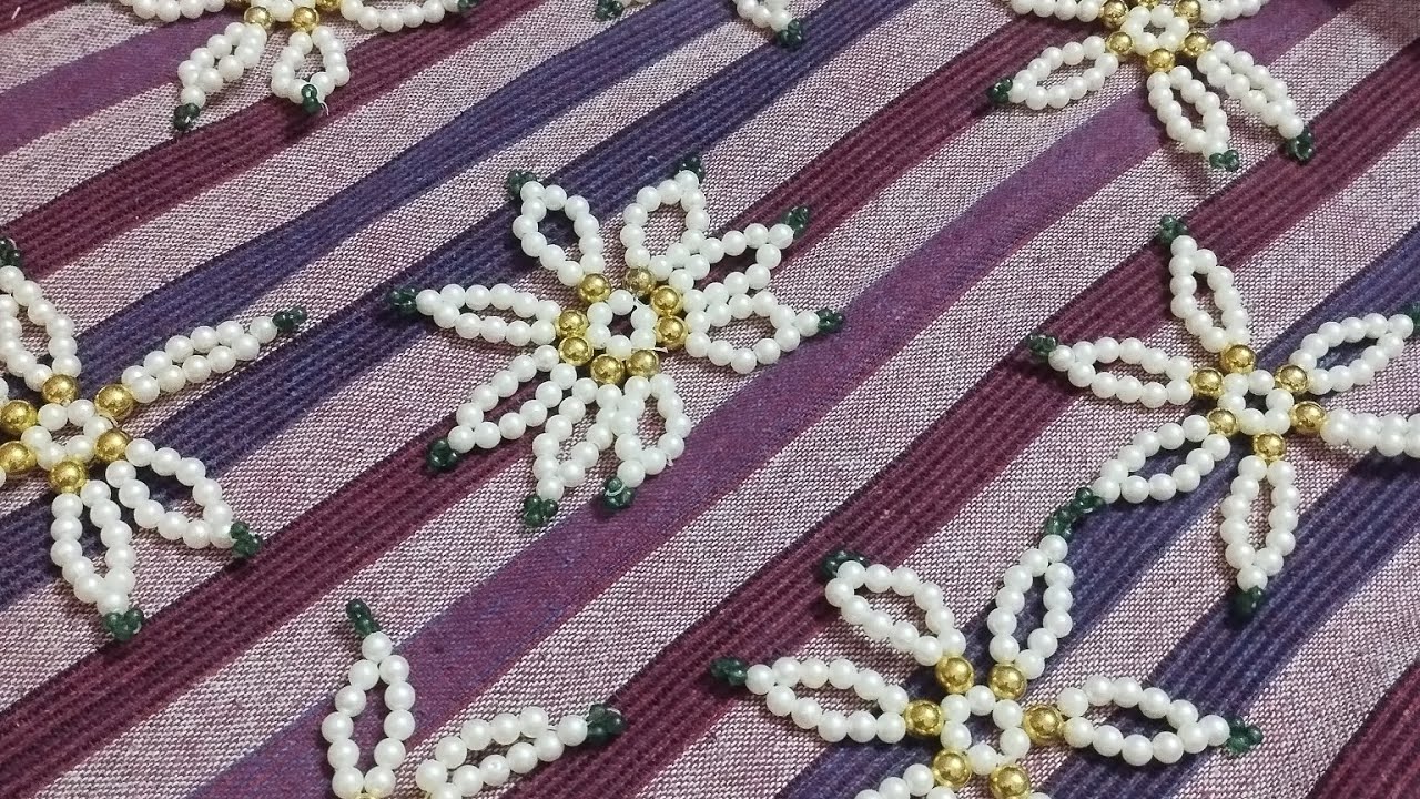 Making idea for moti rangoli