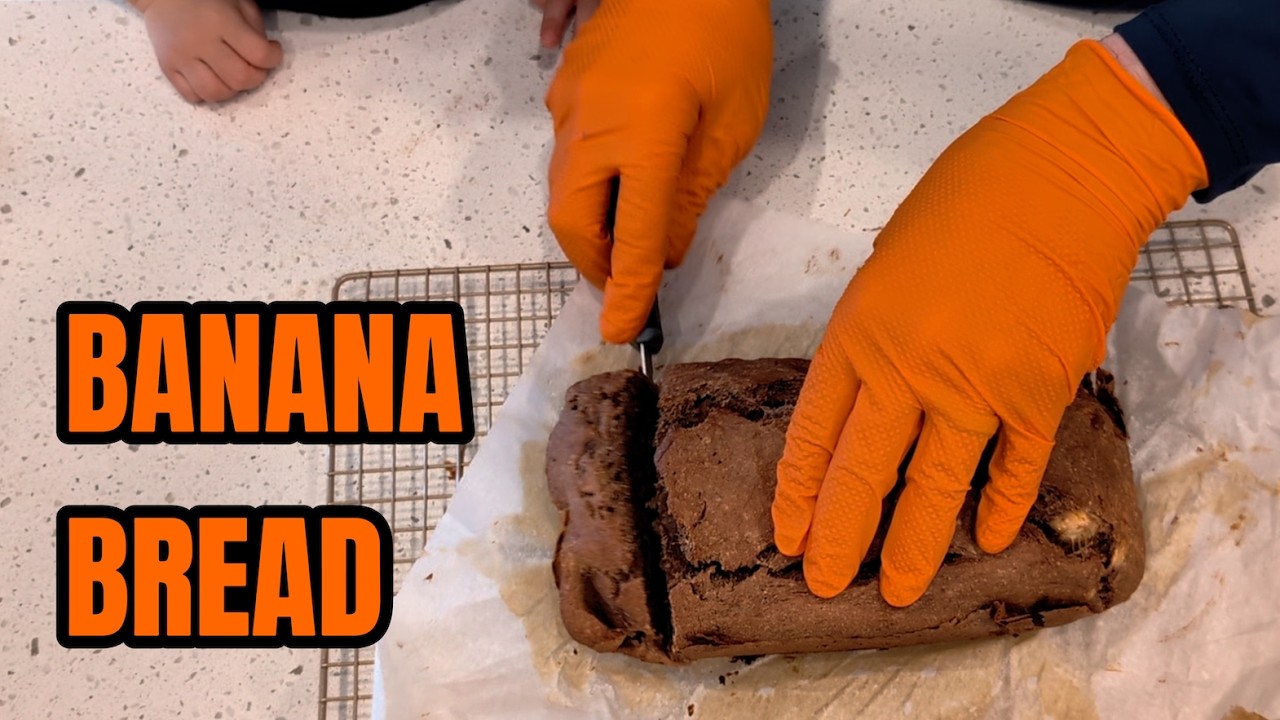 Can a 2-Year-Old Bake the World's Best Healthy Banana Bread? 🍌