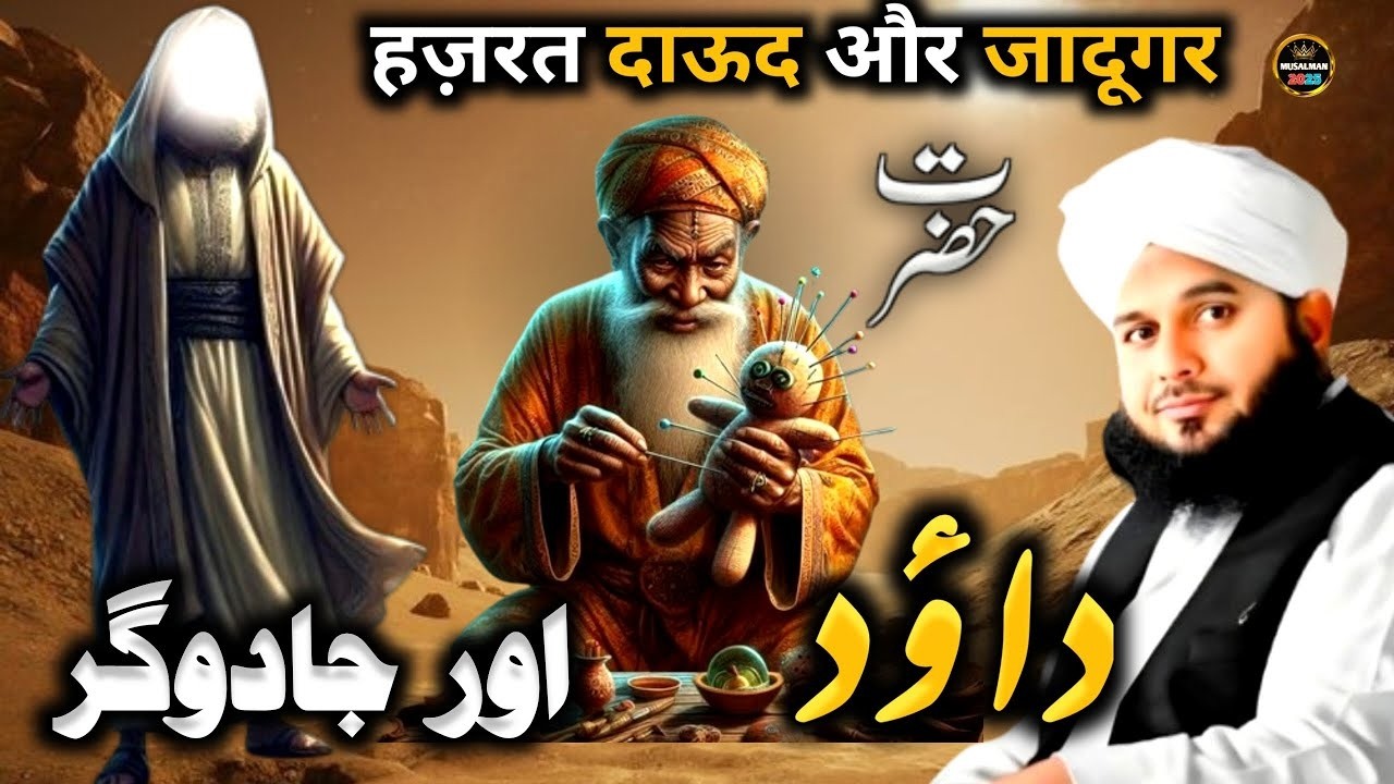 Peer Ajmal Raza Qadri Emotional Bayan 2025 – The Story of Hazrat Dawood and the Magician
