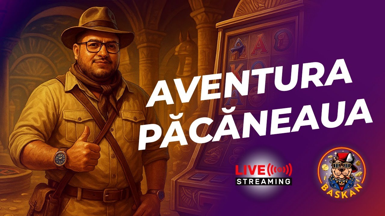 BAȘKANU 🎰 PĂCĂNELE LIVE 🤩Giveaway 500 &euro; + Paysafe Cadou! #pacanele #gambling #casino #pacaneleonline