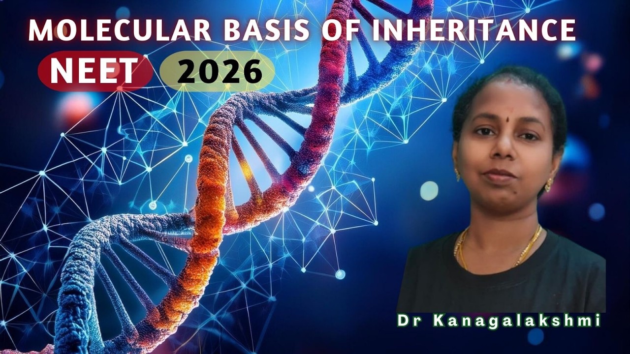 𝐍𝐄𝐄𝐓 𝟐𝟎𝟐𝟔 𝐁𝐢𝐨𝐥𝐨𝐠𝐲 | 𝐌𝐨𝐥𝐞𝐜𝐮𝐥𝐚𝐫 𝐁𝐚𝐬𝐢𝐬 𝐨𝐟 𝐈𝐧𝐡𝐞𝐫𝐢𝐭𝐚𝐧𝐜𝐞 𝐈𝐈 𝐎𝐧𝐞 𝐒𝐡𝐨𝐭 🔥 𝐂𝐨𝐦𝐩𝐥𝐞𝐭𝐞 𝐂𝐨𝐧𝐜𝐞𝐩𝐭 + 𝐌𝐂𝐐𝐬 |𝐊𝐋 𝐌𝐚’𝐚𝐦