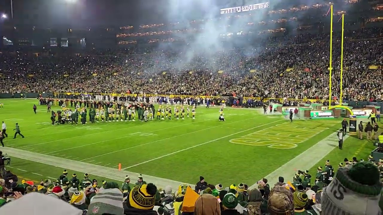 Packers vs Saints Introduction