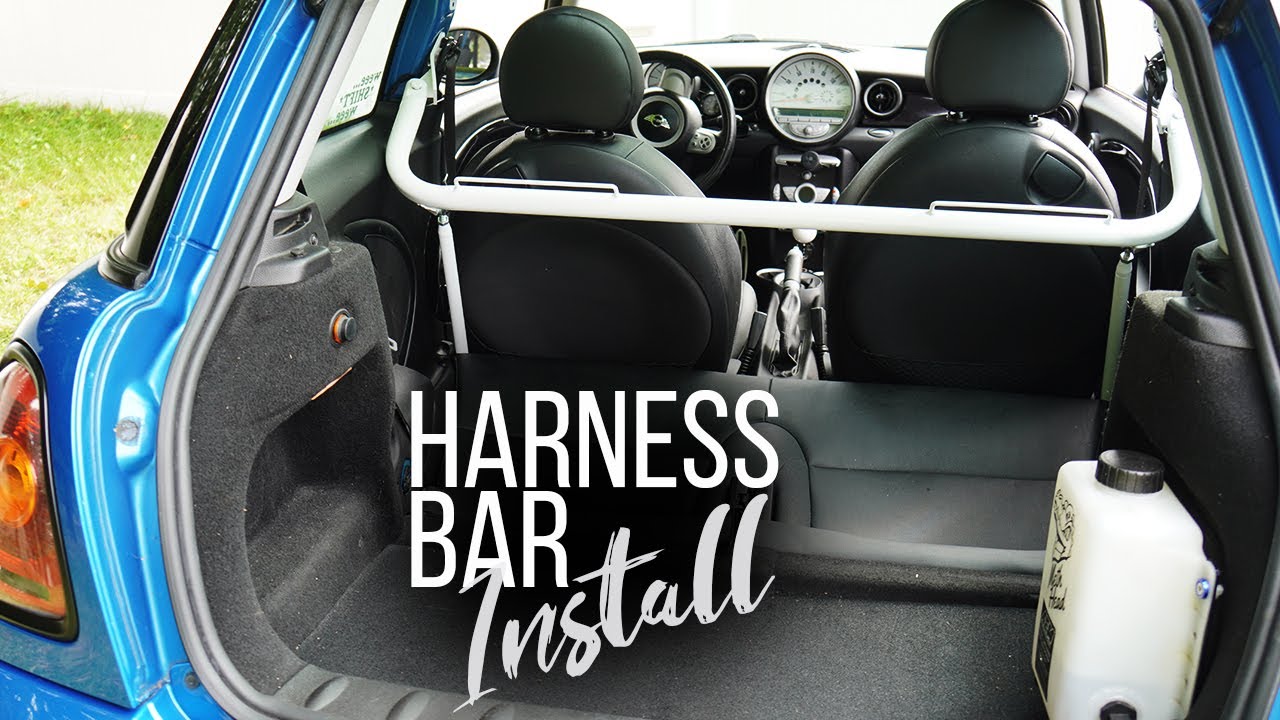R56 Mini Cooper S Harness Bar Install 2007-2013