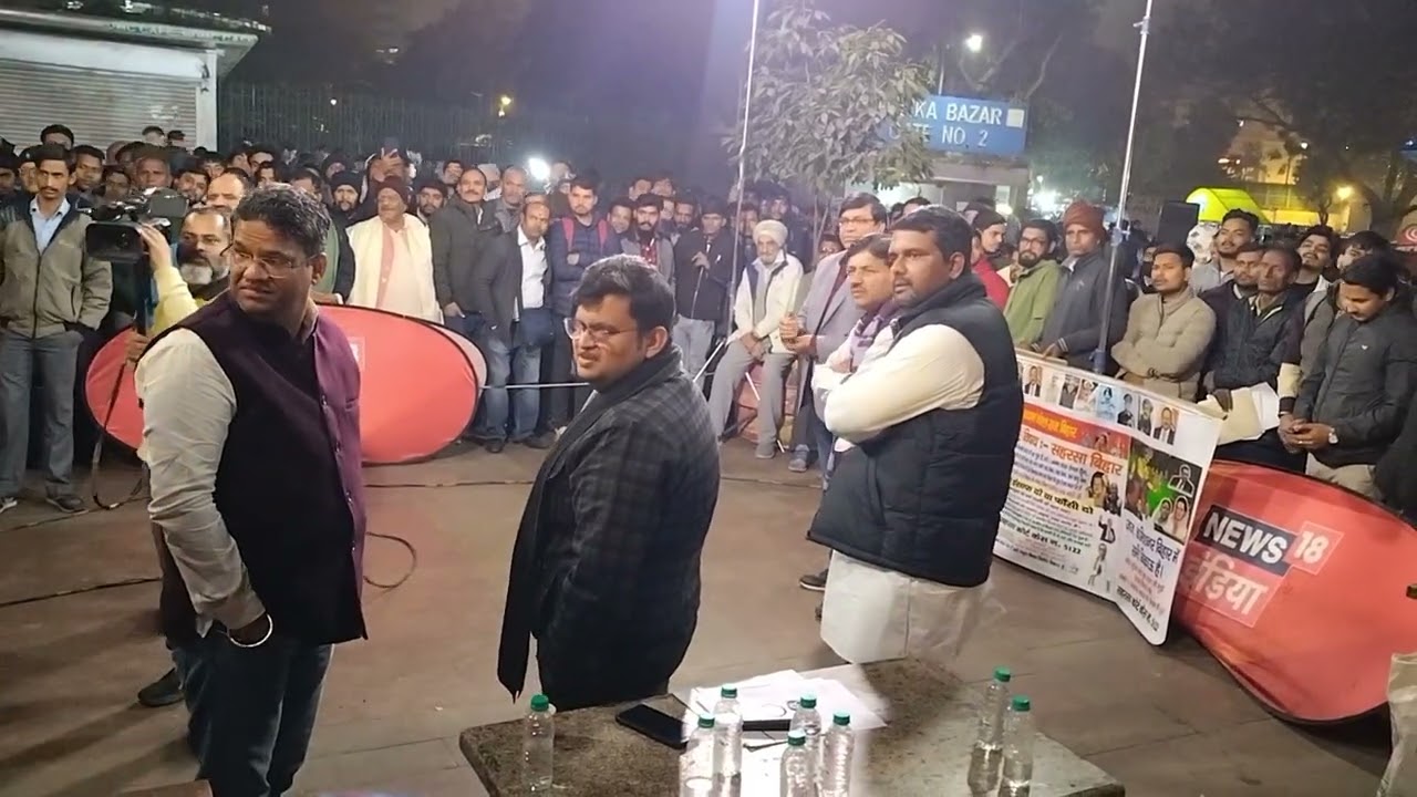Live news Connaught place live debate 