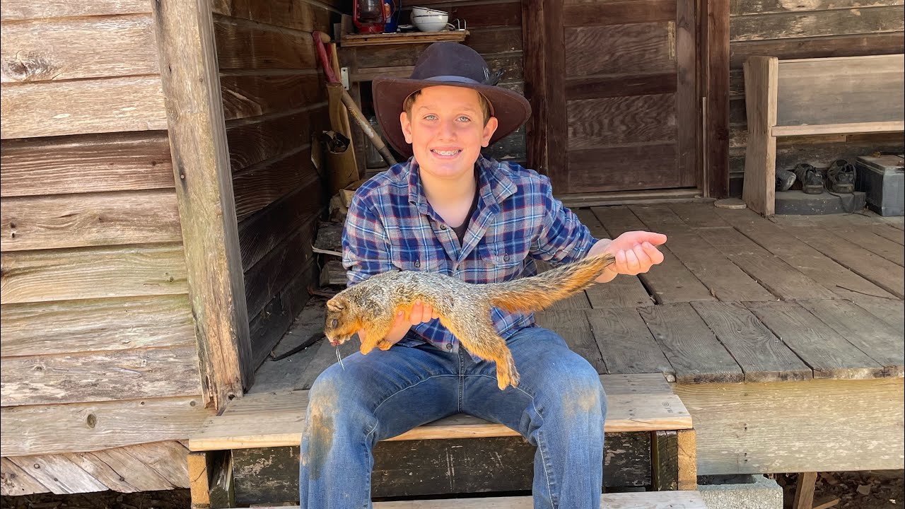 Squirrel and trout catch ￼and cook ￼#CatchAndCook #Squirrel #Trout ￼￼