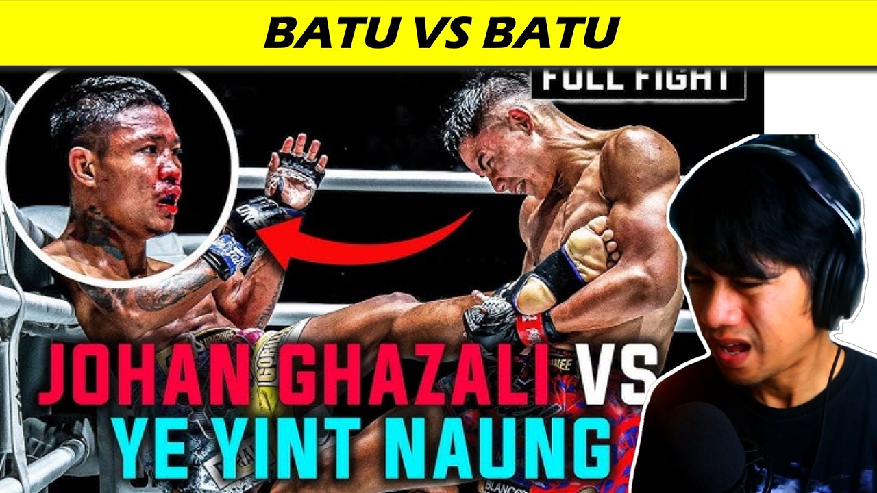 BRUTAL FIGHT !! JOJO GHAZALI VS YE YINT NAUNG