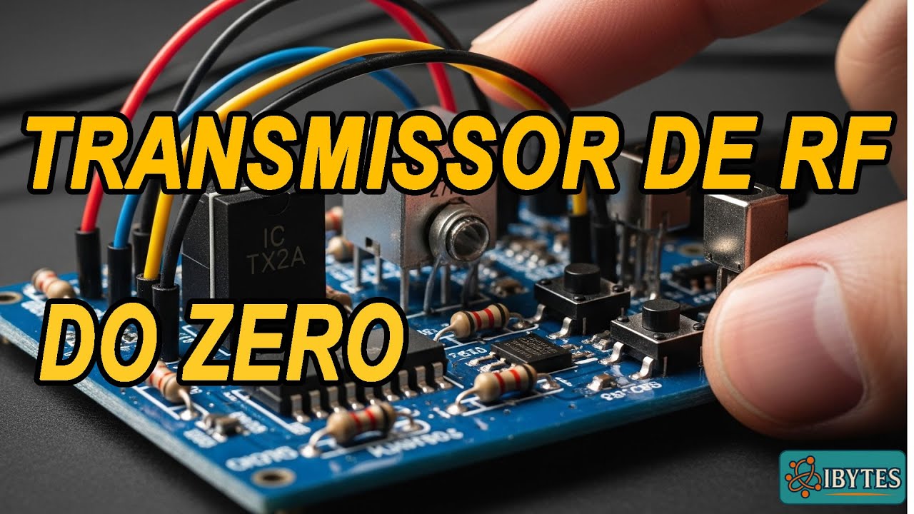 Controle Remoto 5 Canais: Do Zero ao Transmissor! (Circuito DIY Fácil)