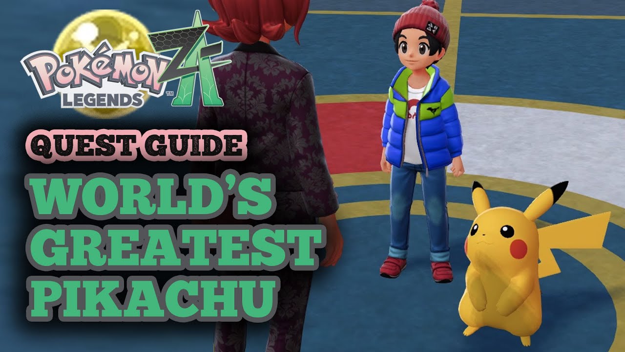 How to Easily Do World's Greatest Pikachu in Pokemon Legends Z-A - Single Pikachu Fight Quest