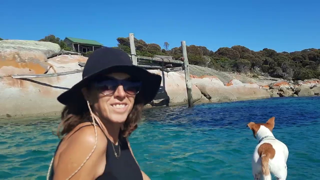 Badger Island in Bass Strait