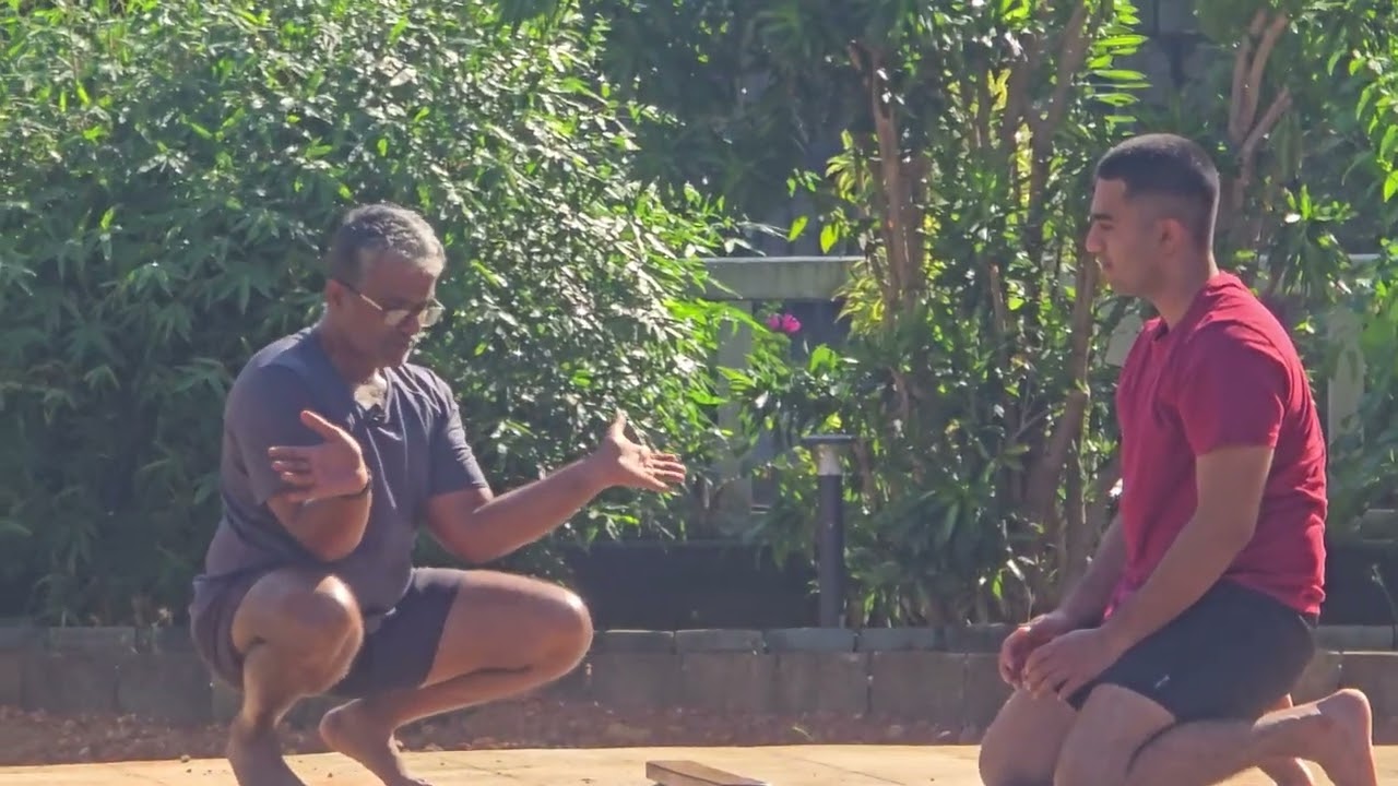 Hindu Pushups on a Shena board. Some Basics