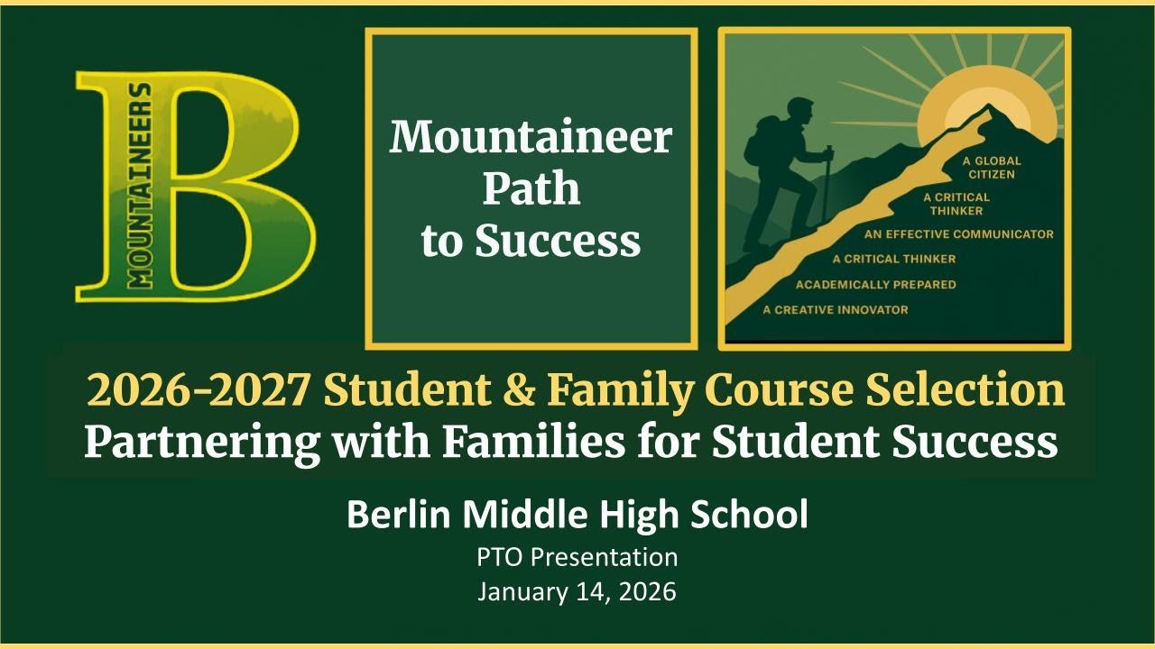 Course Selection PTO Q&A Session January 13, 2026