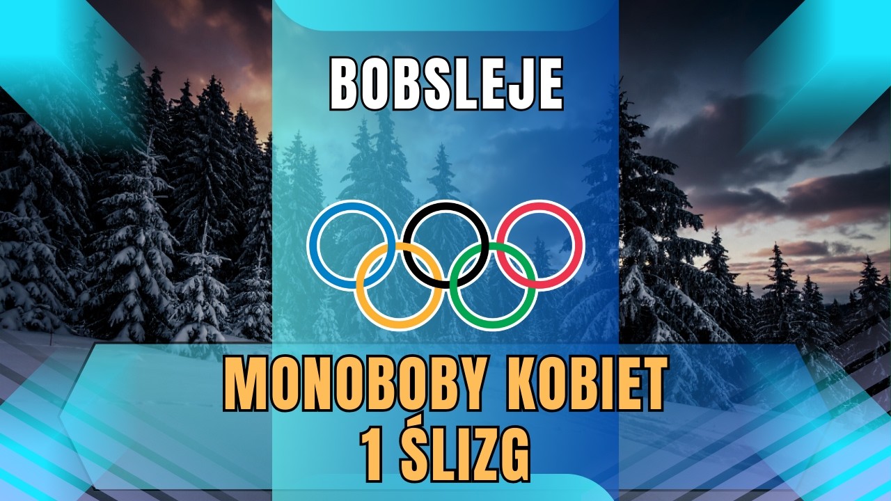 IO 2026 - BOBSLEJE: MONOBOBY KOBIET -1. ŚLIZG || RELACJA NA ŻYWO