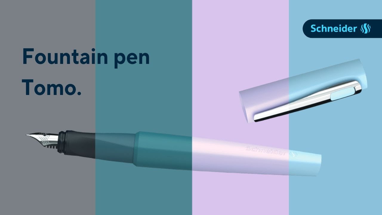 Minimalist, modern & sustainable - that's the new Tomo fountain pen!