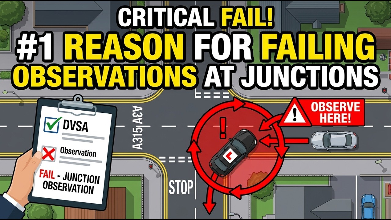 Observations at Junctions 2026: The #1 Reason People Fail the UK Driving Test (and How to Fix It)