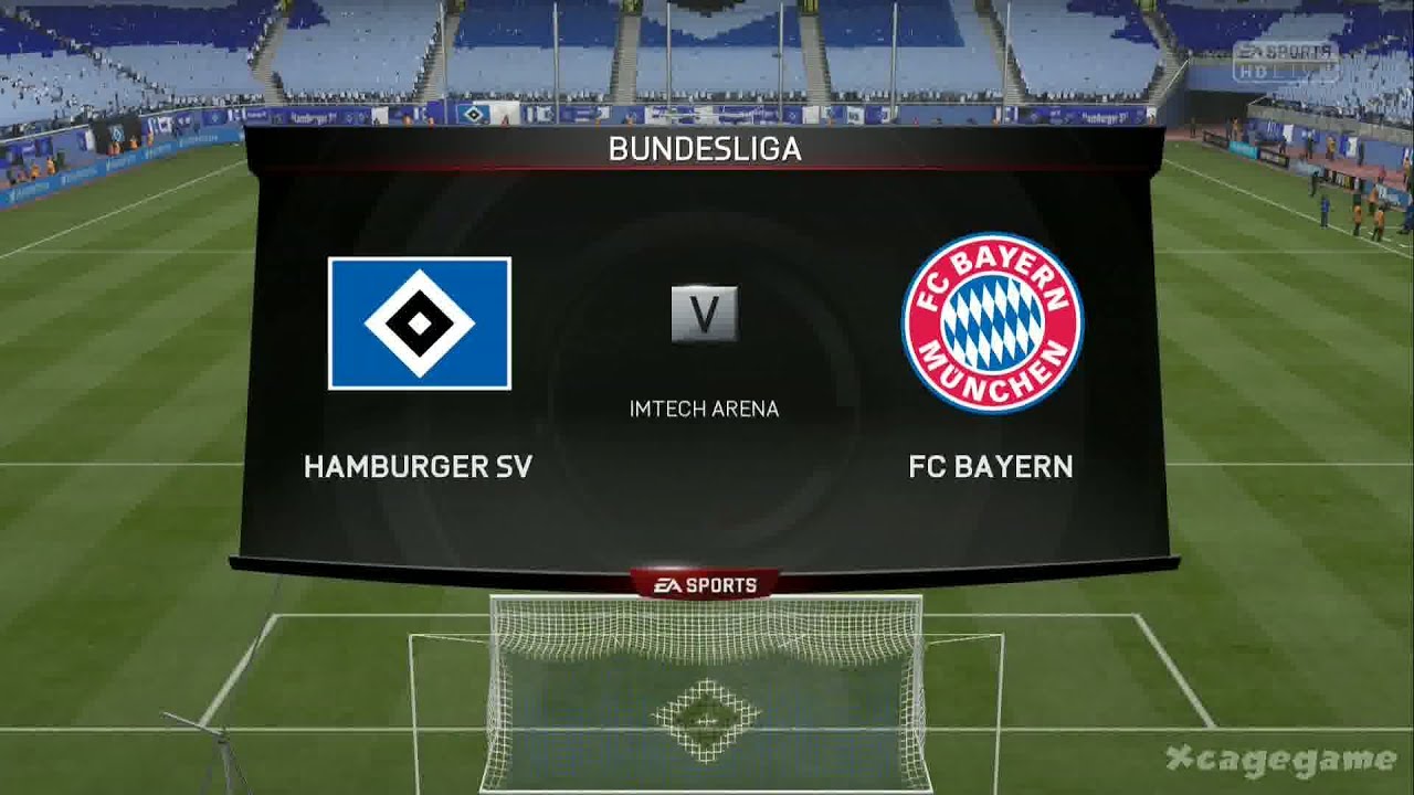 FIFA 15 - Gameplay - Hamburger SV VS FC Bayern München - Bundesliga - Full Game - Xbox One [ HD ]