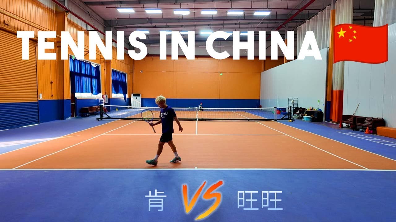 TENNIS IN CHINA 🇨🇳 | love these courts now