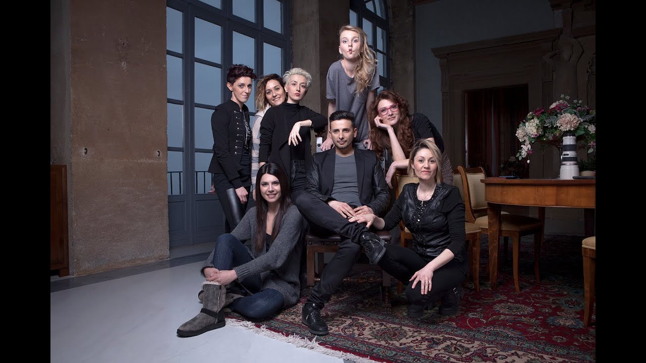 Backstage Collezione Acconciature Sposa 2015