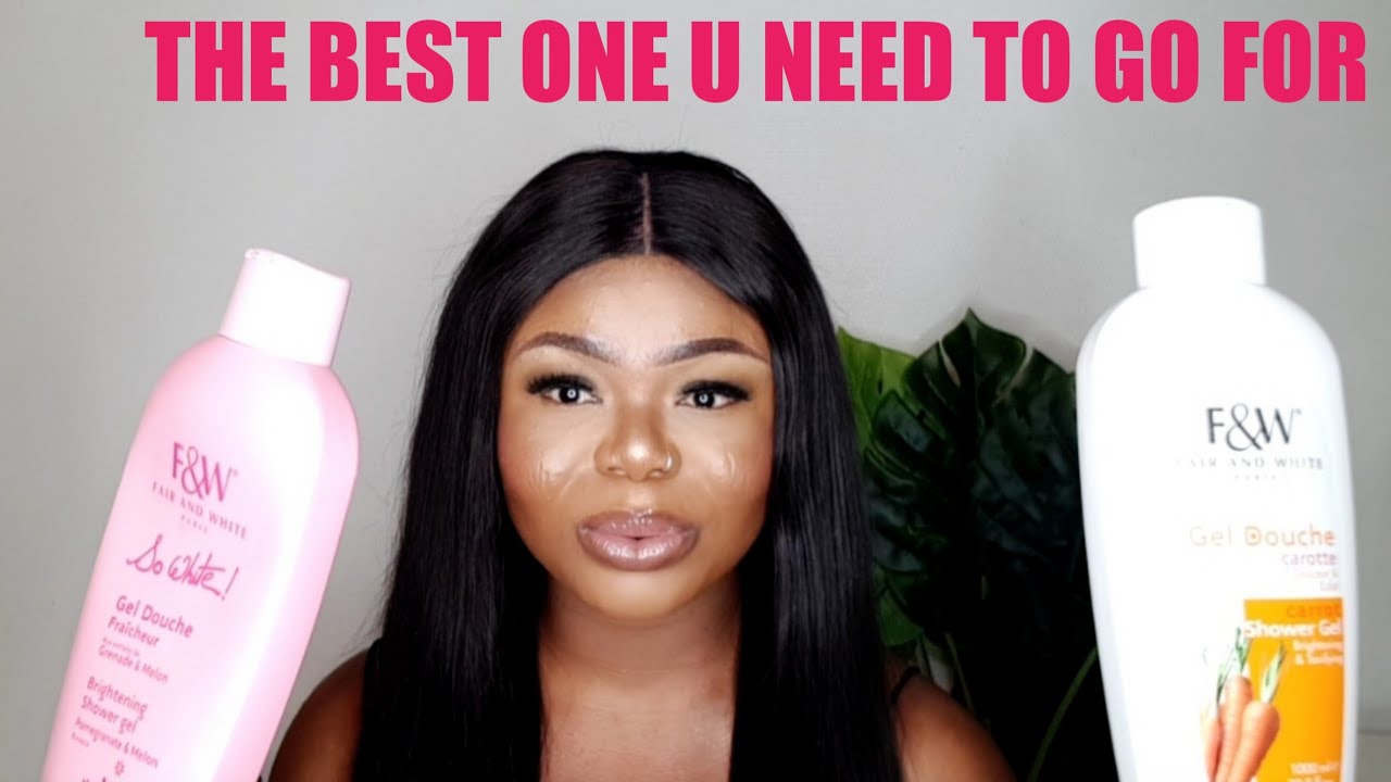 The secret between | fair & white so white | and fair & white carrot shower gel | which one is best?