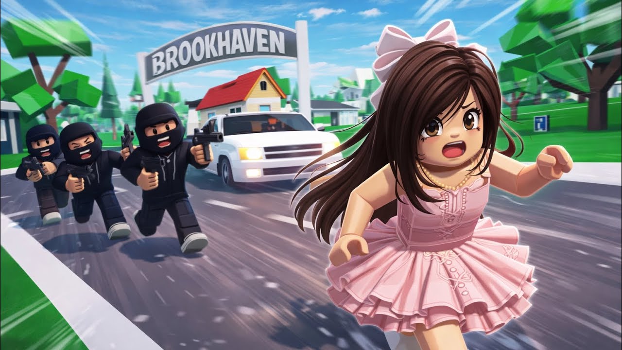 عصابة لاحقتني في Brookhaven وما توقعت النهاية😳|روبلوكس 