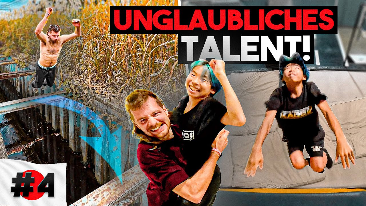 Präziser Sprung über Abwasser-Kanal in Tokio & Neue Tricks mit Nachwuchs-Talent 🇯🇵 | Japan, Ep. 4