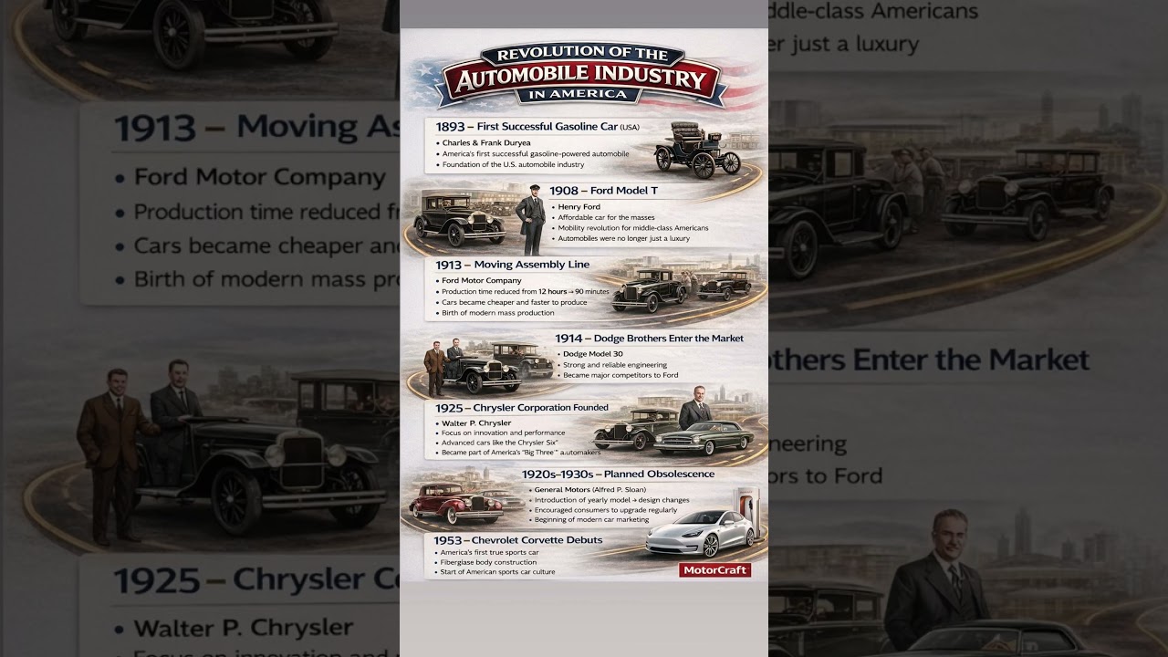 History of American automobile 