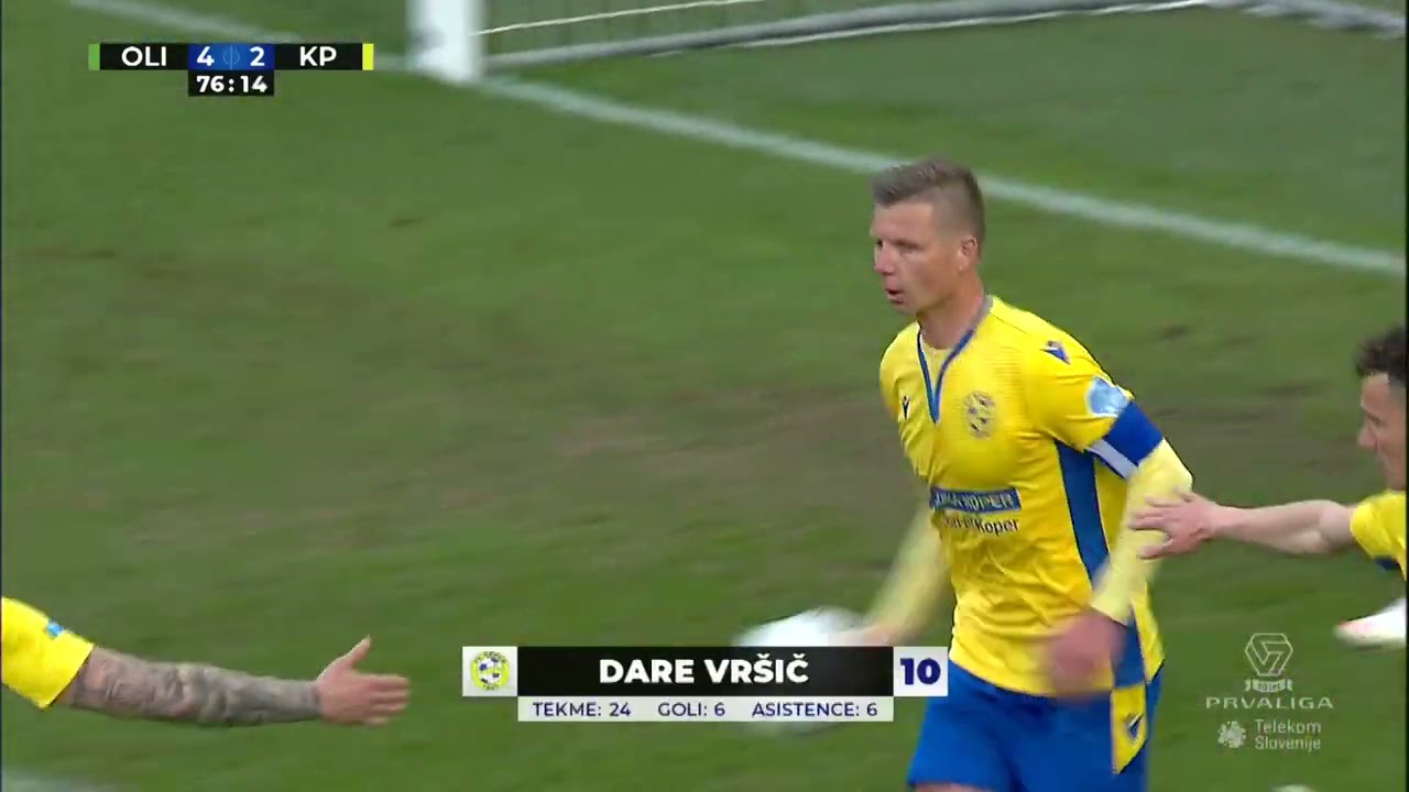 29.krog: Olimpija : Koper 6:2 ; Prva liga Telekom Slovenije 2020/2021