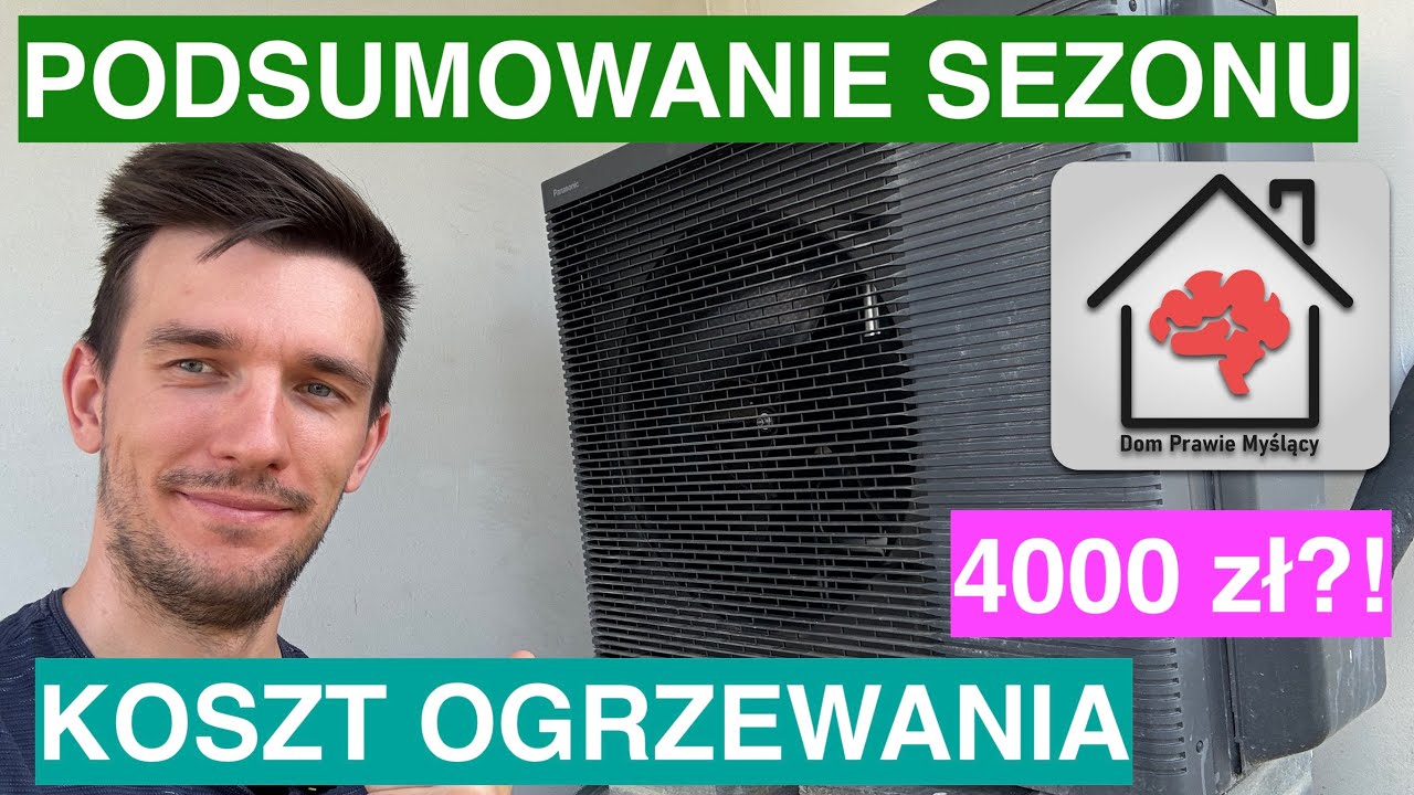 Pompa ciepła Panasonic seria K. Podsumowanie sezonu grzewczego. CO + CWU. Koszt 2025!