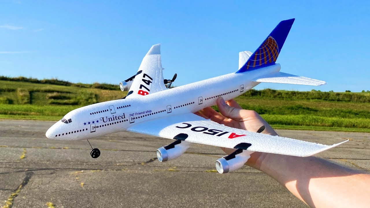 Máy bay điều khiển mua shopee boyin 747 (airplane toy)