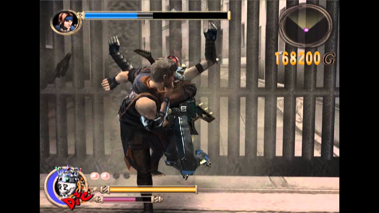 Let's Play God Hand Mission 5-7 Sub Boss Fight: Encore?